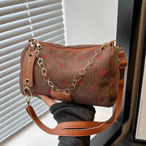 Cute Strawberry Shoulder Bags