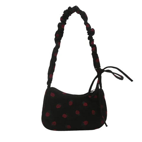 Cute Strawberry Shoulder Bags
