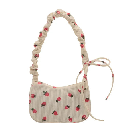Cute Strawberry Shoulder Bags