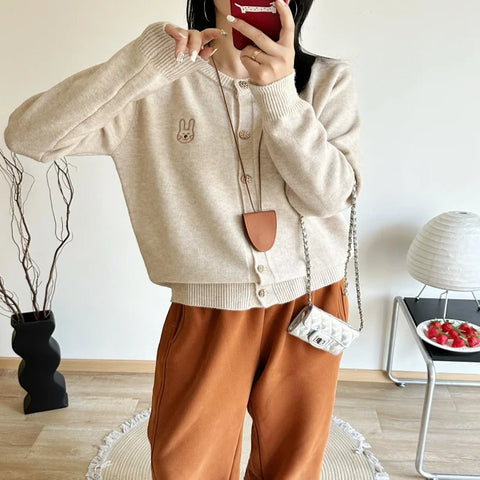 round neck cashmere sweater