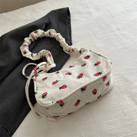 Cute Strawberry Shoulder Bags