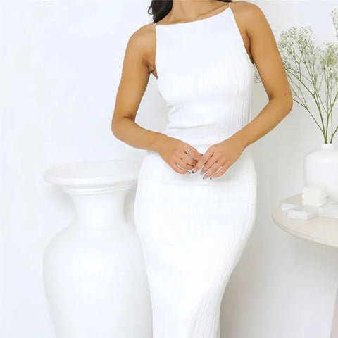 Women's Long Ruched Dress