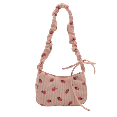Cute Strawberry Shoulder Bags