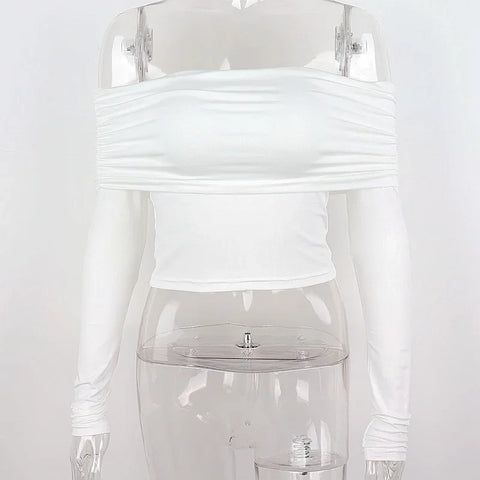 Long Sleeve Slim Tops