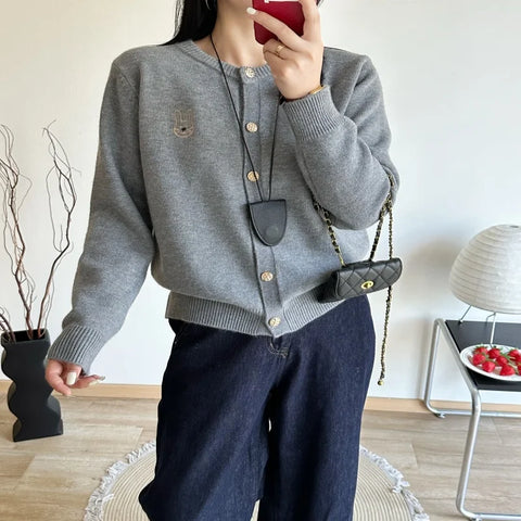 round neck cashmere sweater