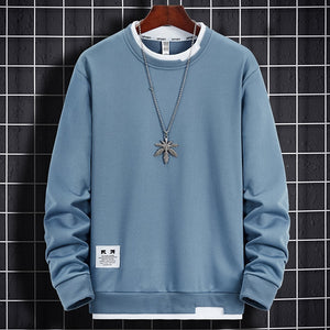 Solid Casual Pullover