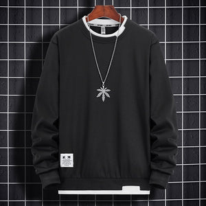 Solid Casual Pullover