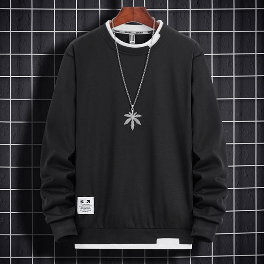 Solid Casual Pullover