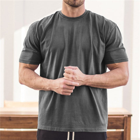 Workout cotton T-shirt