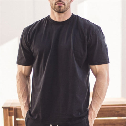 Workout cotton T-shirt