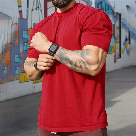 Workout cotton T-shirt