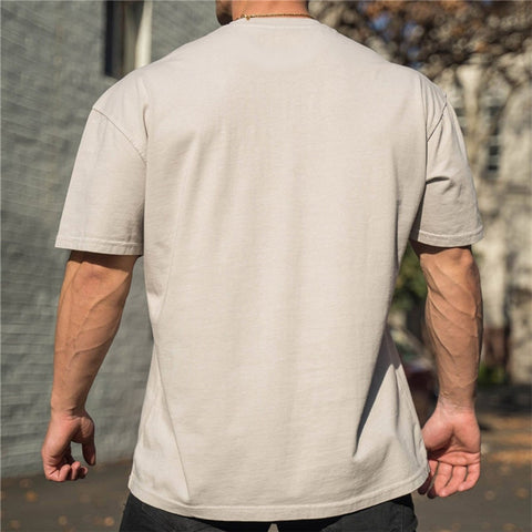 Workout cotton T-shirt
