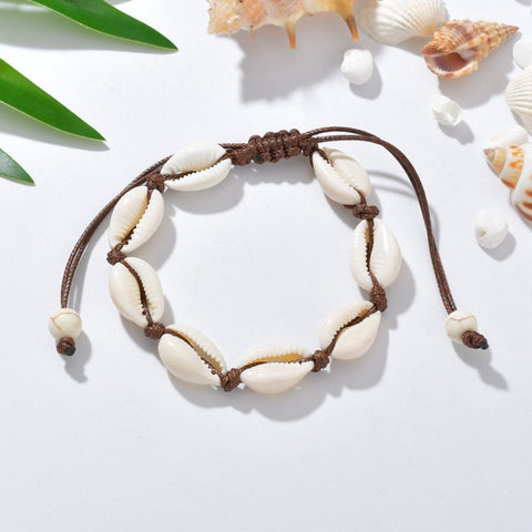 Natural Shell Anklets