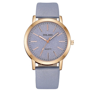Leather Quartz Watch