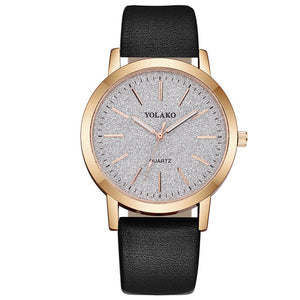 Leather Quartz Watch
