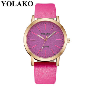Leather Quartz Watch