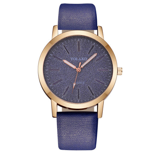 Leather Quartz Watch