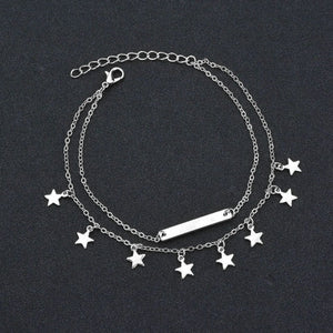 Pearl Heart Infinity Ankle