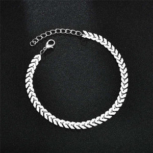 Pearl Heart Infinity Ankle