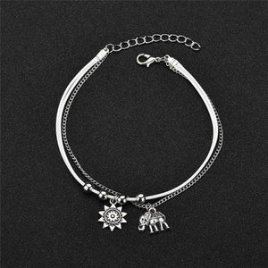 Pearl Heart Infinity Ankle