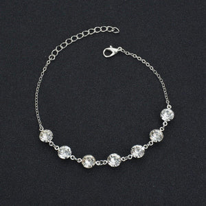 Pearl Heart Infinity Ankle