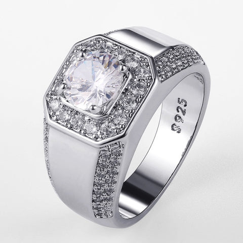 Cubic Zircon Ring