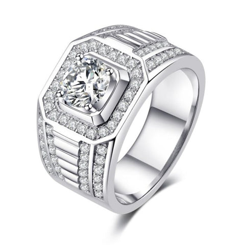 Cubic Zircon Ring