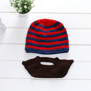Winter Knitted Hat Cap Set