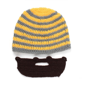 Winter Knitted Hat Cap Set