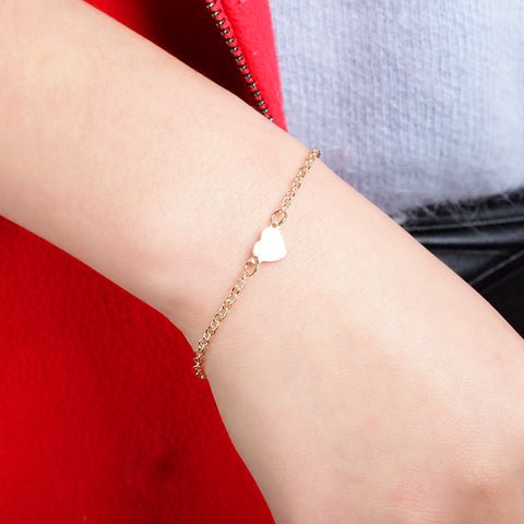 Simple Love Heart Bracelet
