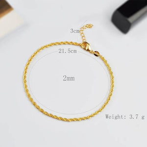 Stars Anklet Double Layer