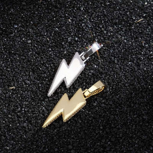 Full Zircon Lightning Necklace