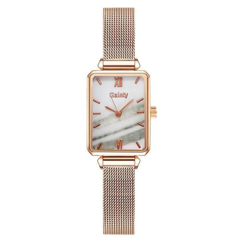 Bracelet Set Green Dial Watch