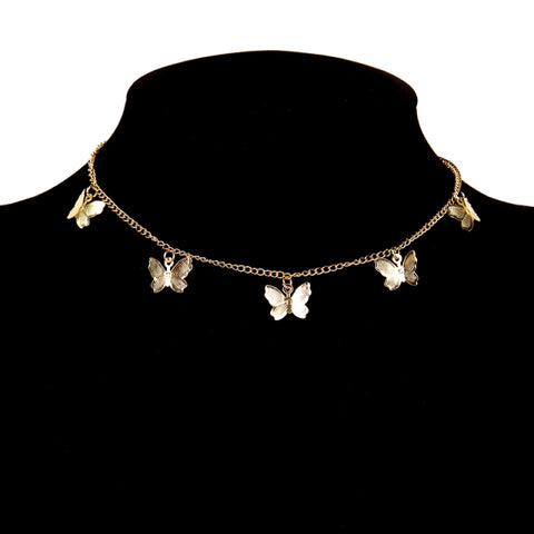 Multilaye Butterfly Necklace