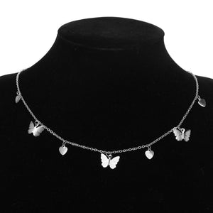 Multilaye Butterfly Necklace