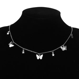 Multilaye Butterfly Necklace