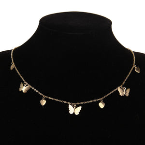 Multilaye Butterfly Necklace