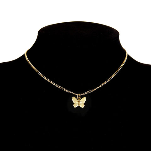 Multilaye Butterfly Necklace