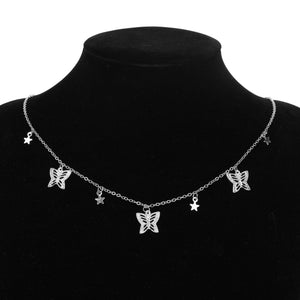 Multilaye Butterfly Necklace