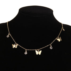 Multilaye Butterfly Necklace