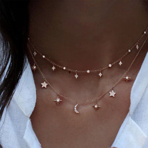 Multilaye Butterfly Necklace