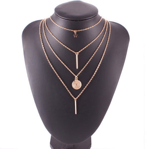 Multilaye Butterfly Necklace