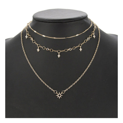 Multilaye Butterfly Necklace