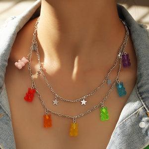 Multilaye Butterfly Necklace