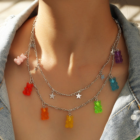Multilaye Butterfly Necklace
