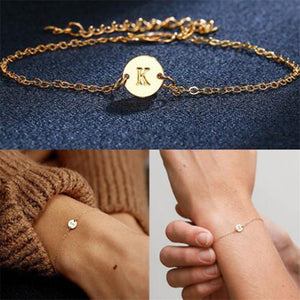 Charm Letter Bracelet