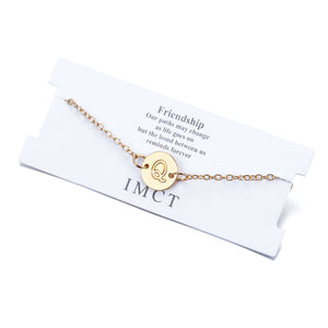 Charm Letter Bracelet