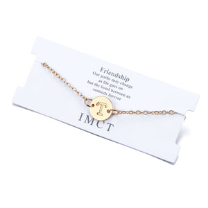 Charm Letter Bracelet