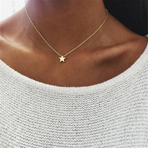 Tiny Heart Choker Necklace