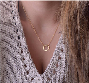 Tiny Heart Choker Necklace